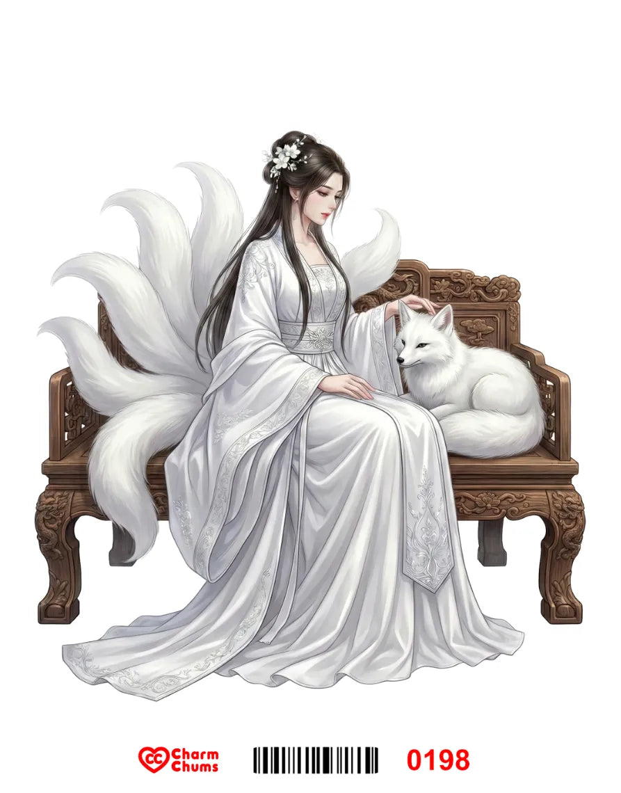 E0198-CharmChums Embossed Sticker