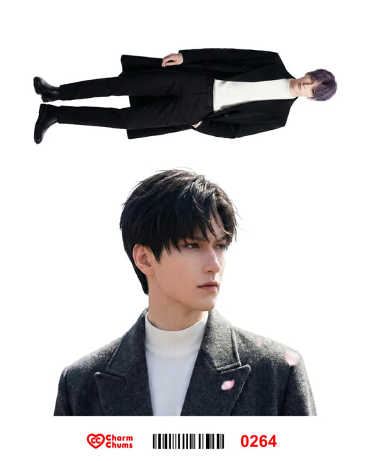 E0264-CharmChums Embossed Sticker