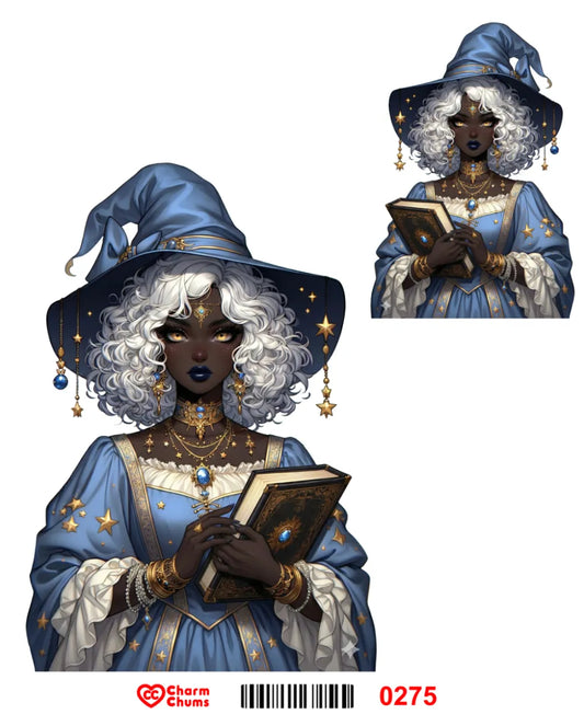 E0275-CharmChums Embossed Sticker