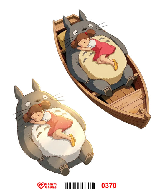 E0370-CharmChums Embossed Sticker