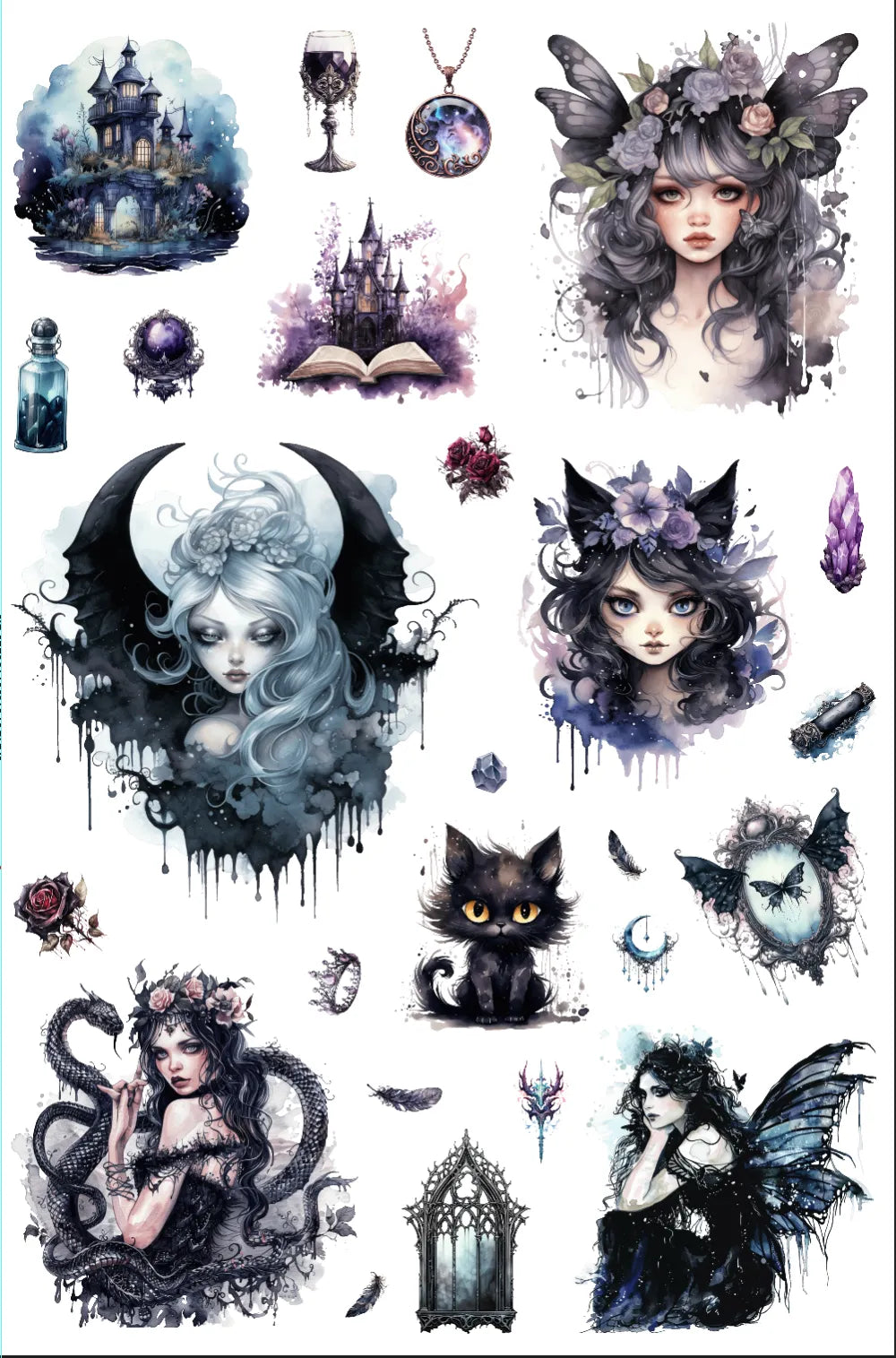 0005-PET Pre Cut Sticker by CharmChums