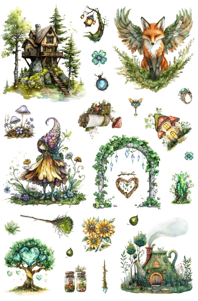 0013-PET Pre Cut Sticker by CharmChums