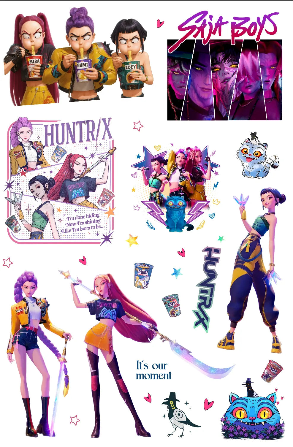 0022-PET Pre Cut Sticker by CharmChums