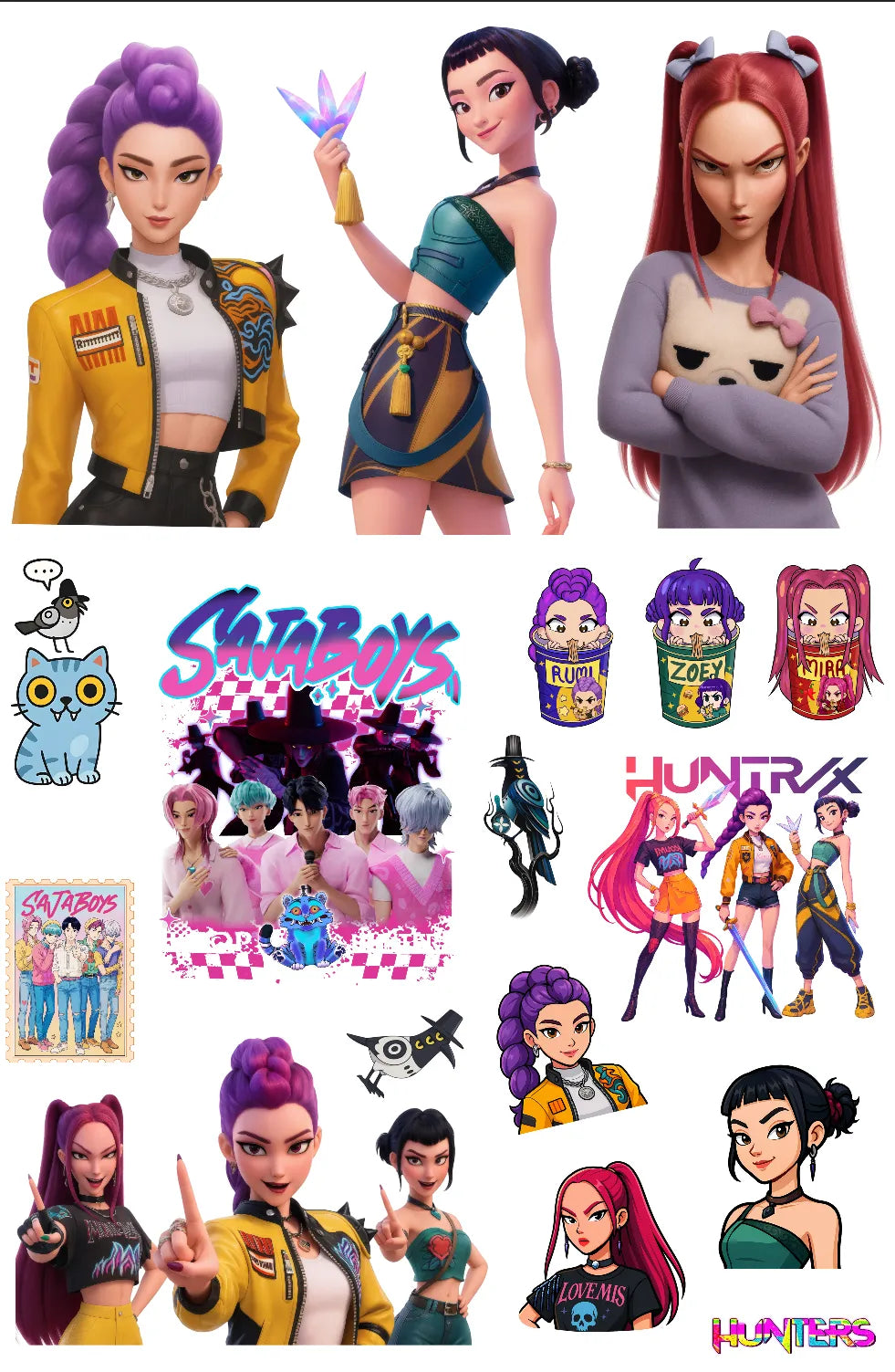 0023-PET Pre Cut Sticker by CharmChums