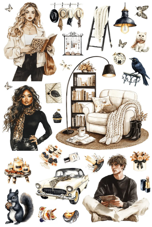 0033-PET Pre Cut Sticker by CharmChums