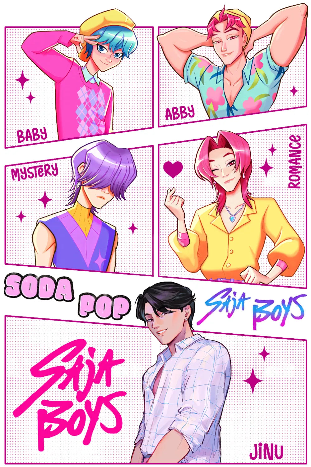 0071-PET Pre Cut Sticker by CharmChums