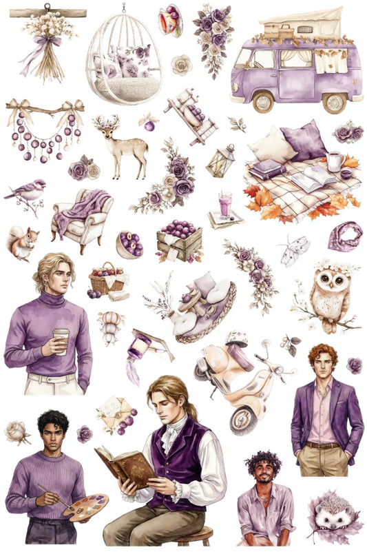 0094-PET Pre Cut Sticker by CharmChums