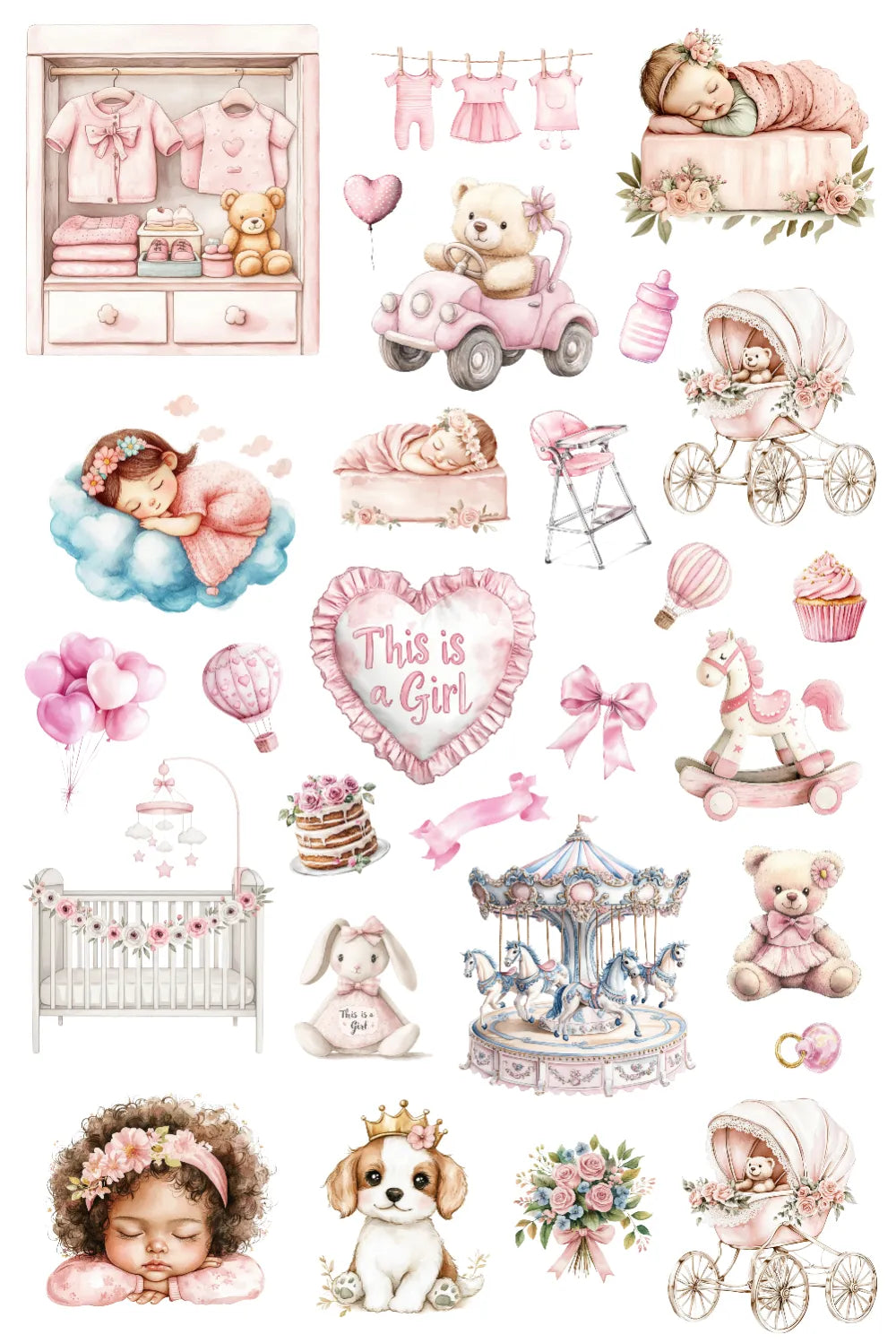 0105-PET Pre Cut Sticker by CharmChums