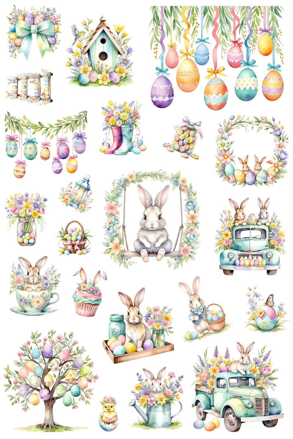 0106-PET Pre Cut Sticker by CharmChums