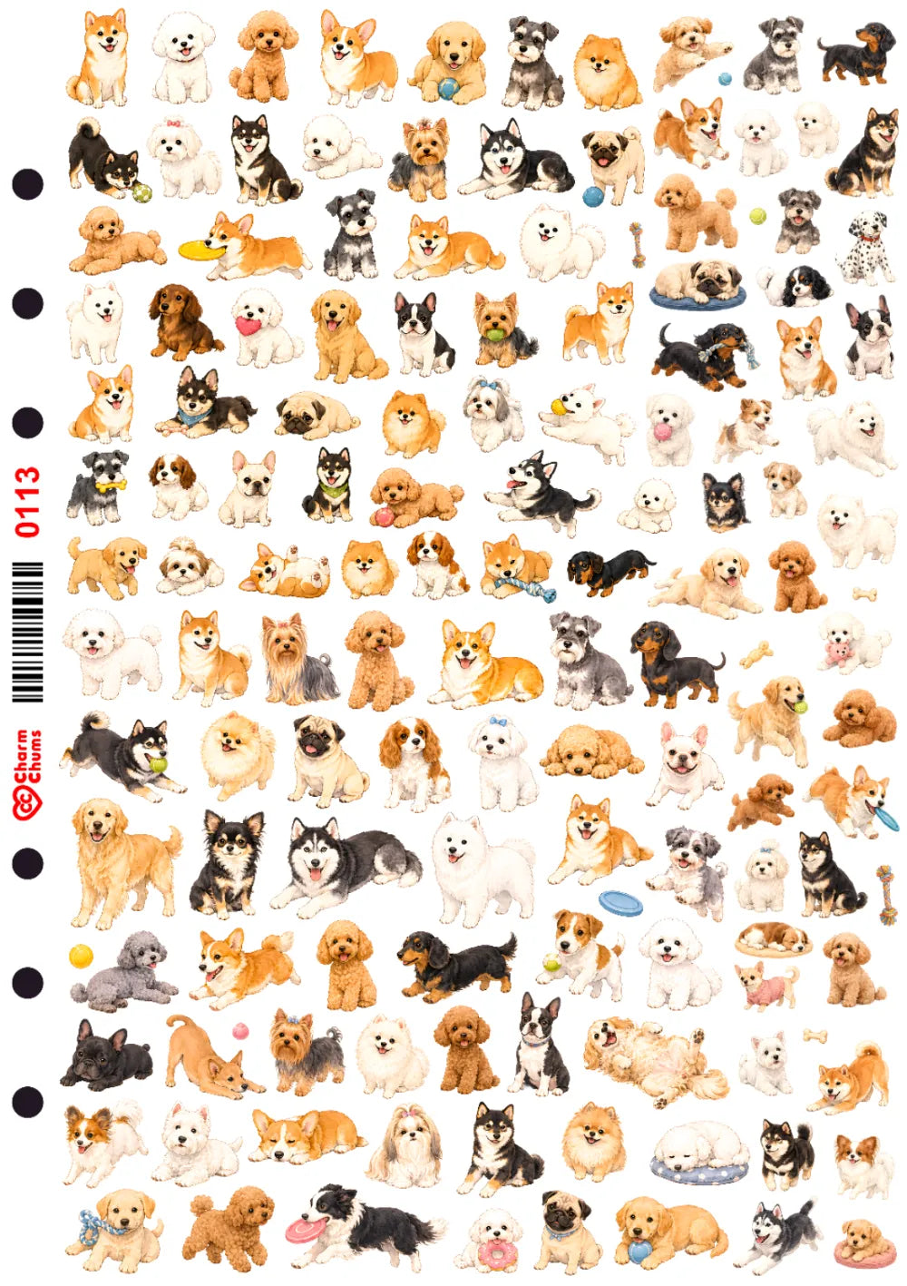 0113-PET Pre Cut Sticker by CharmChums