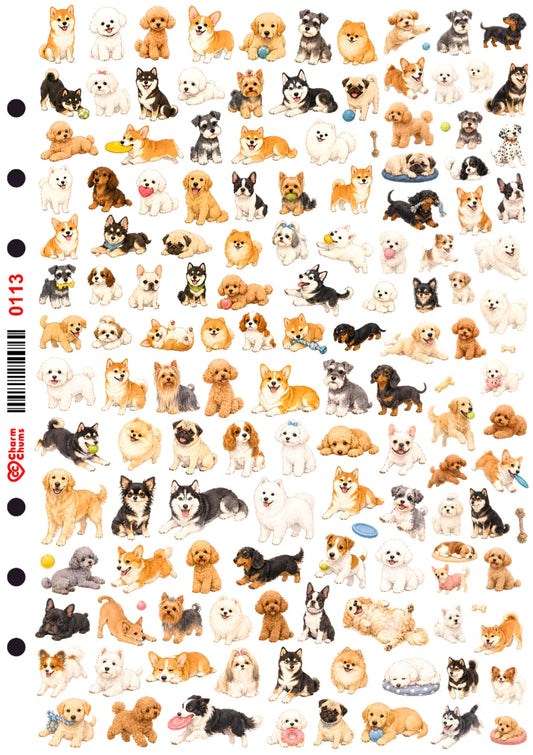 0113-PET Pre Cut Sticker by CharmChums