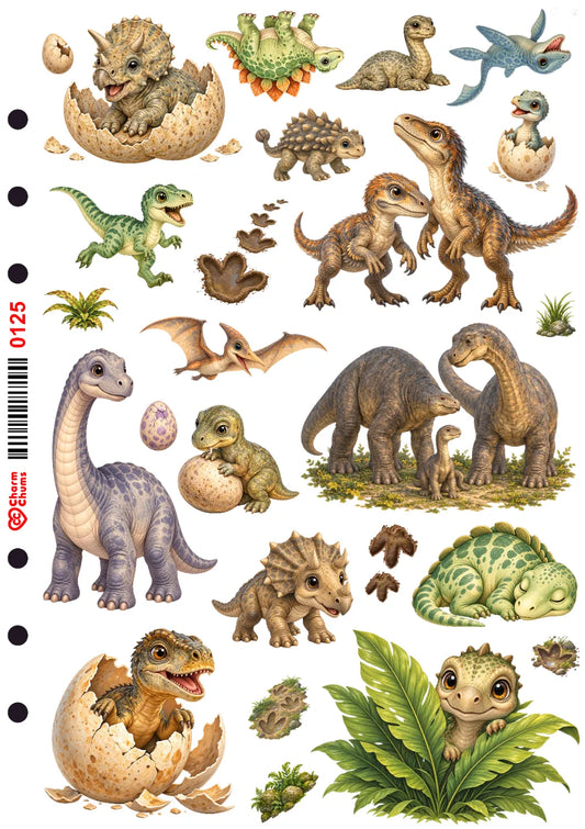 0125-PET Pre Cut Sticker by CharmChums