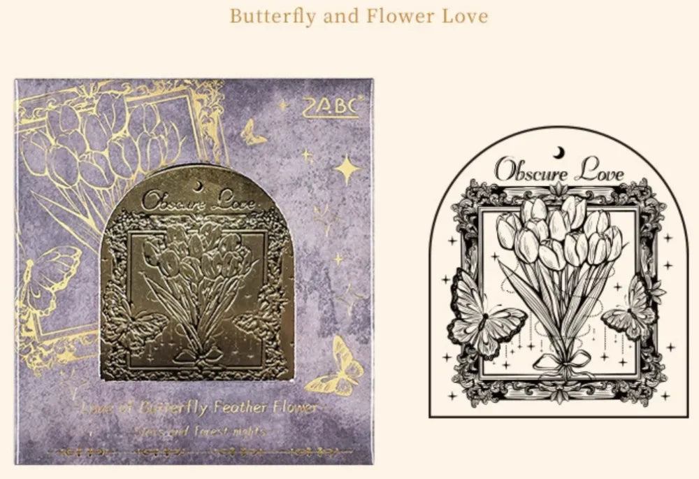 Stars & Forest Night Metal clips