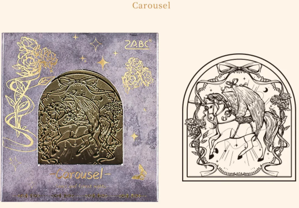 Stars & Forest Night Metal clips