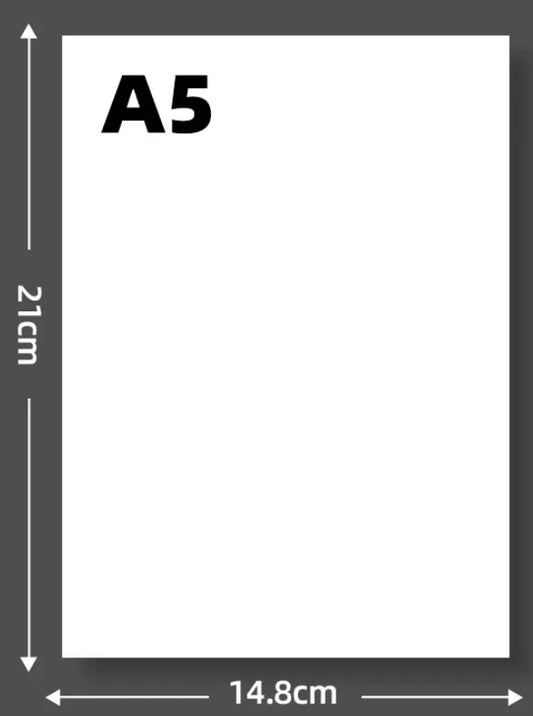 A5 Size Journaling Card 25pcs/pack