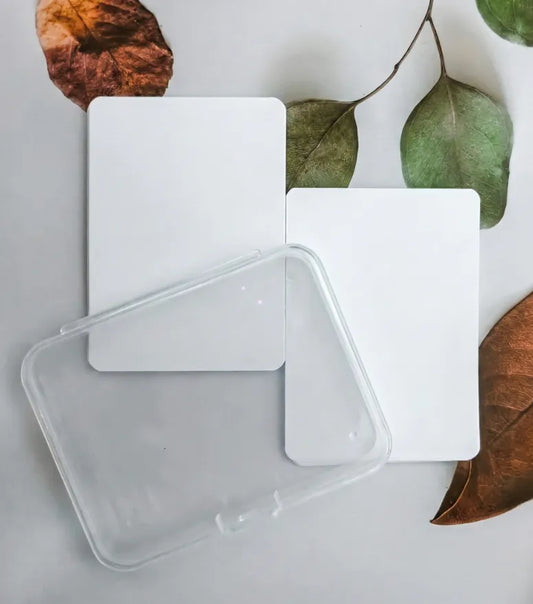 White Cardstock Blank ATC/ACEO