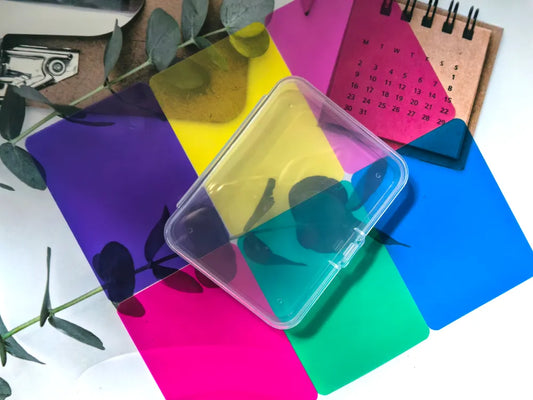 Mixed Color Clear Blank ATC/ACEO