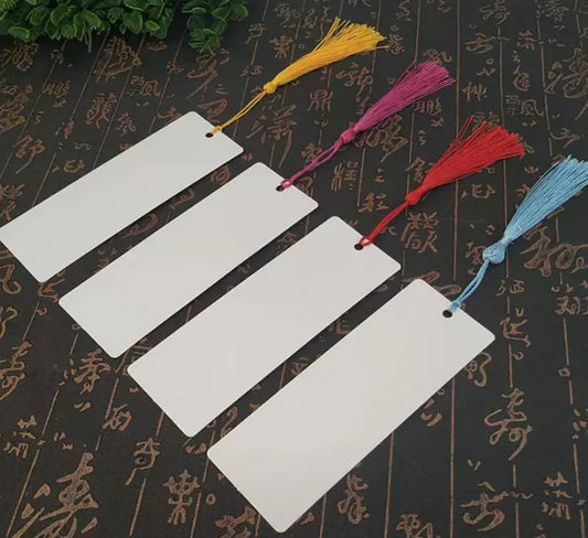 White Blank Bookmark 8x15cm/3x6in 25pcs