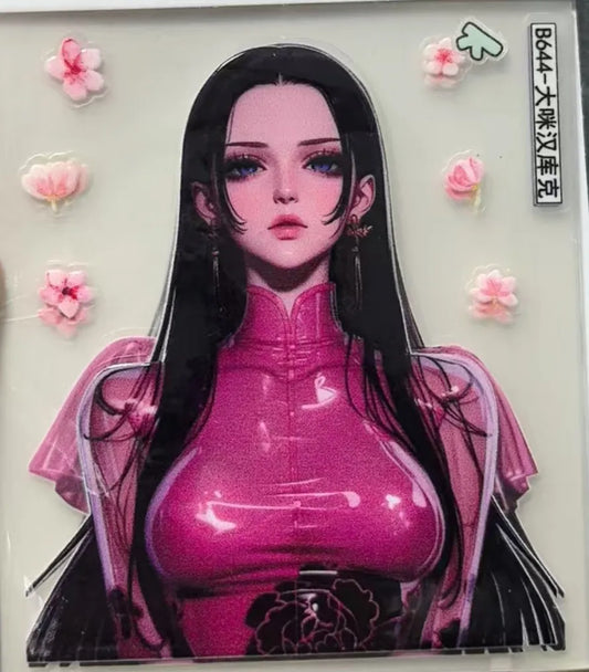 0391-Embossed Sticker