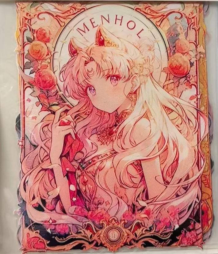 0485-Embossed Sticker