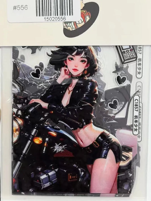 0556-Embossed Sticker