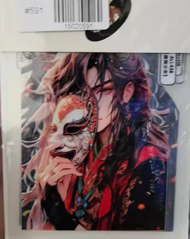 0591-Embossed Sticker