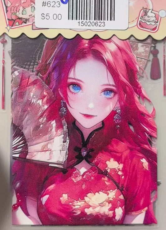 0623-Embossed Sticker