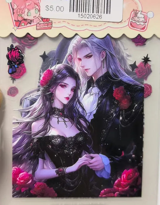 0626-Embossed Sticker