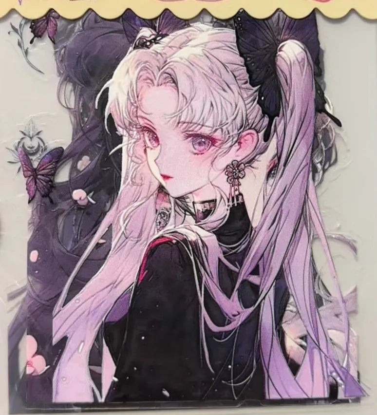 0707-Embossed Sticker