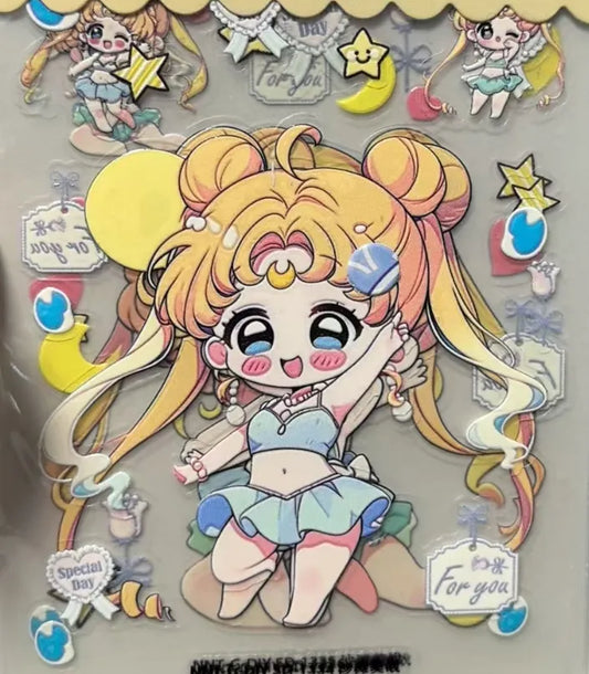 0708-Embossed Sticker