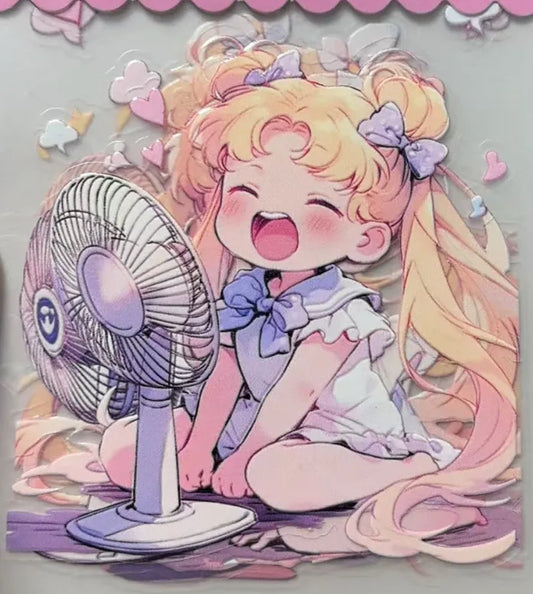 0709-Embossed Sticker