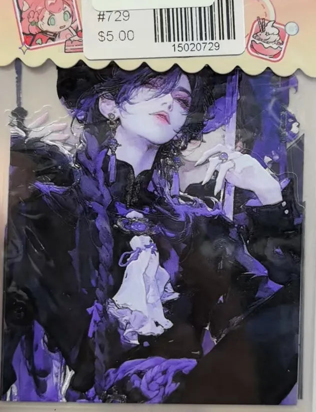 0729-Embossed Sticker