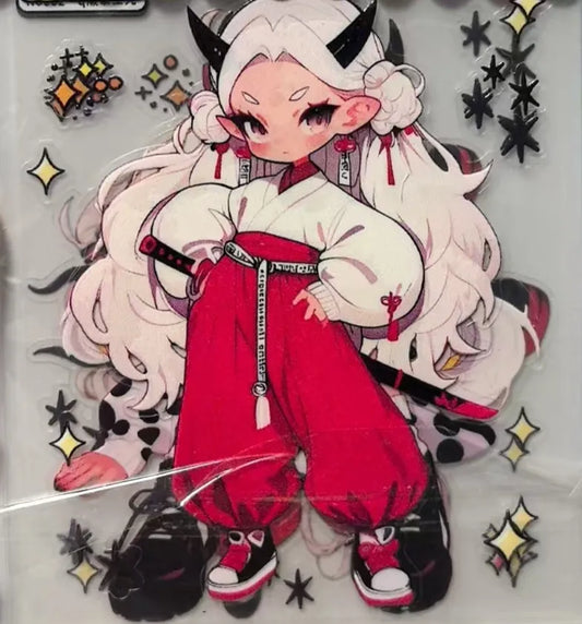 0731-Embossed Sticker