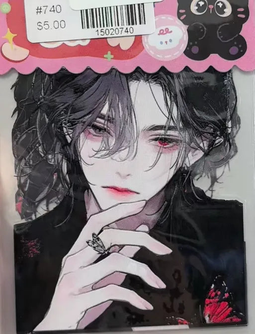 0740-Embossed Sticker