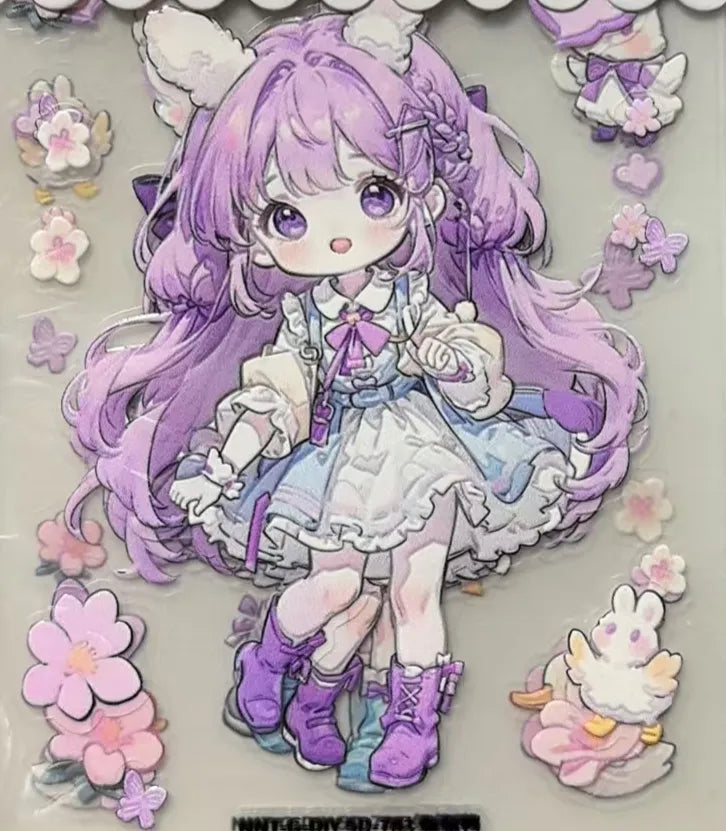 0762-Embossed Sticker