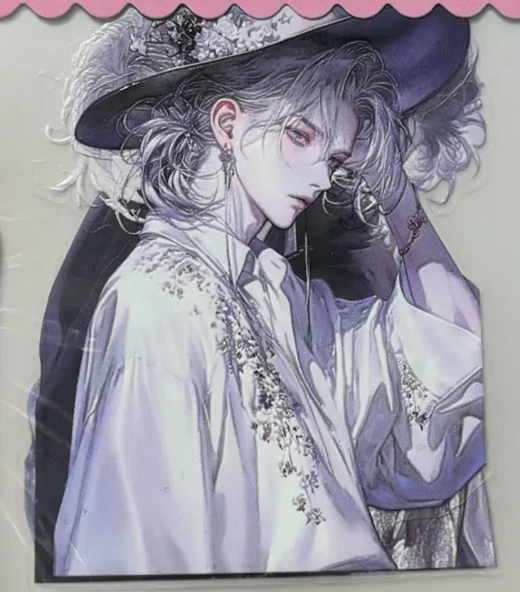 0777-Embossed Sticker