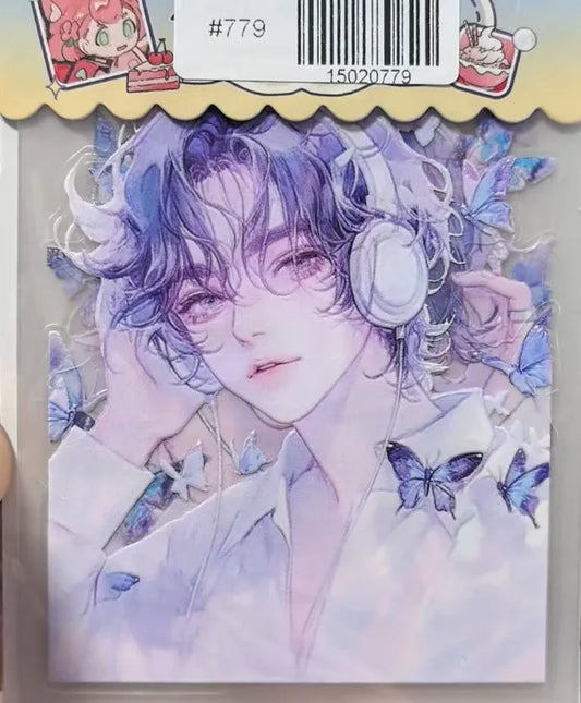 0779-Embossed Sticker