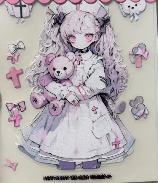 0797-Embossed Sticker