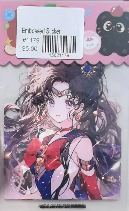 1179-Embossed Sticker