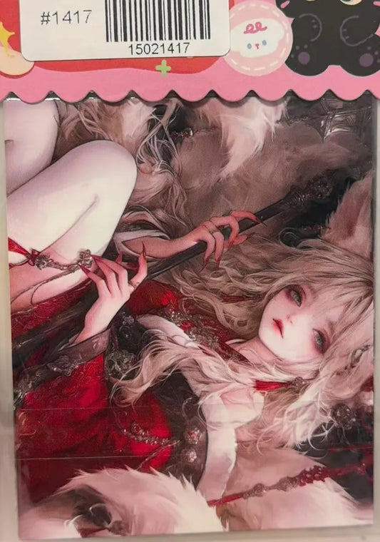 1417-Embossed Sticker