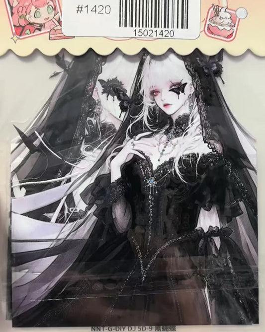 1420-Embossed Sticker