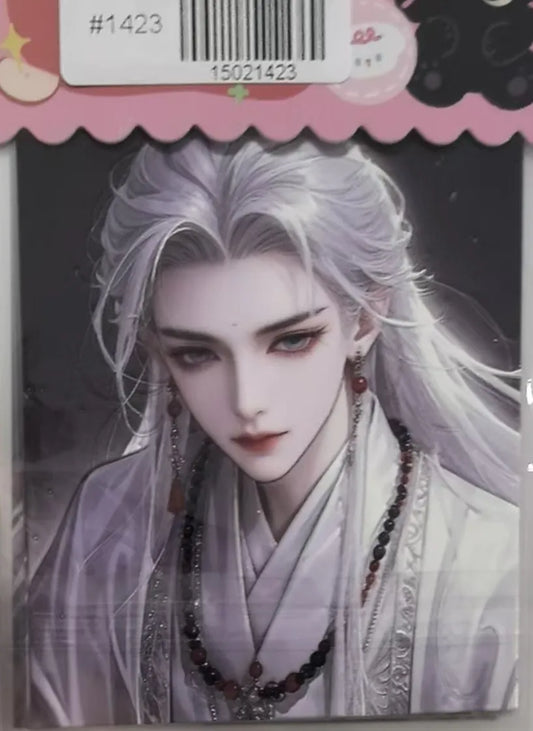 1423-Embossed Sticker