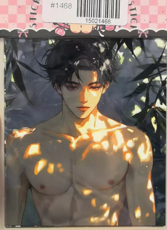 1468-Embossed Sticker