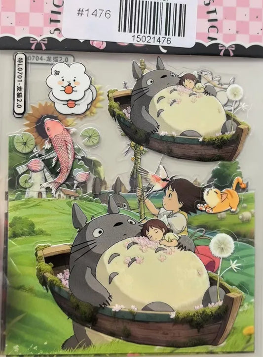 1476-Embossed Sticker