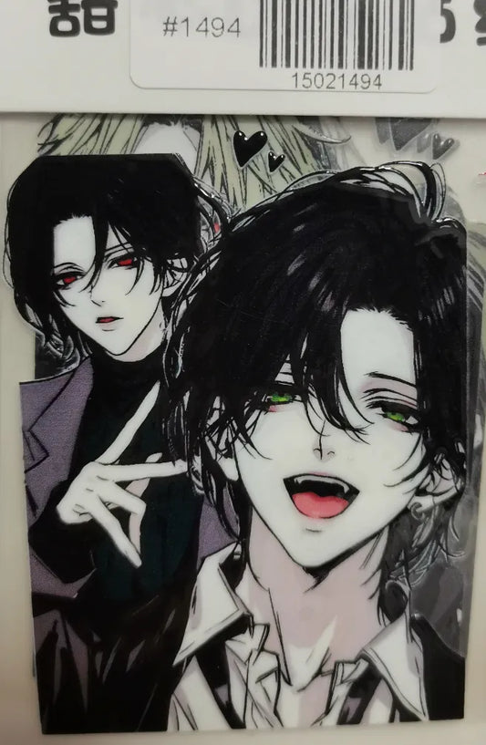 1494-Embossed Sticker