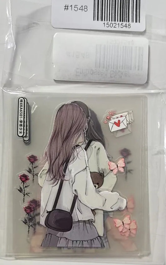 1548-Embossed Sticker