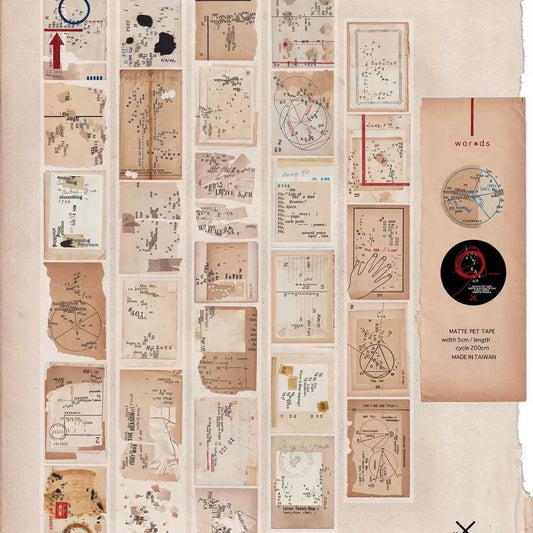 3372-5x200cm Frosted PET Tape