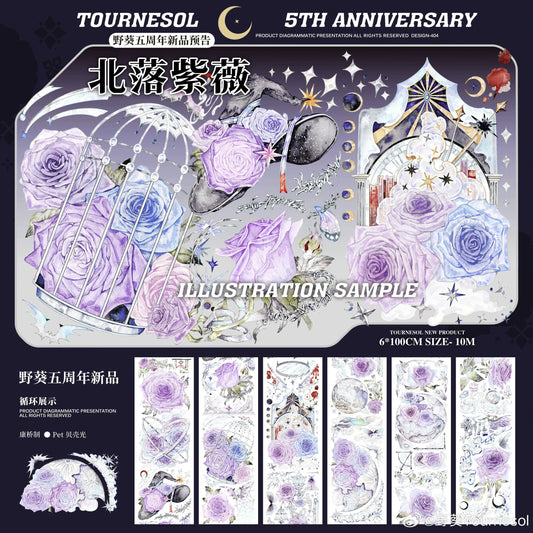 2877-Tournesol Studio-6x100cm Shell Luster PET Tape