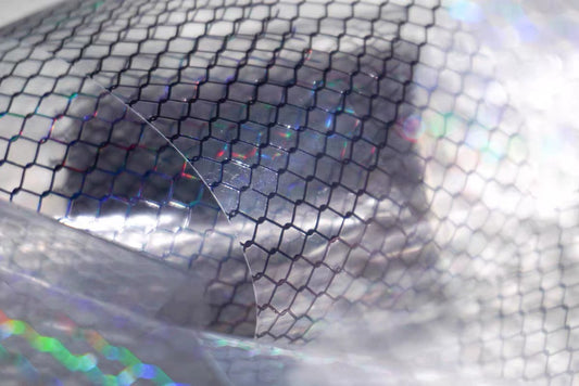 2245 - 6x100cm Holographic Black PET Tape