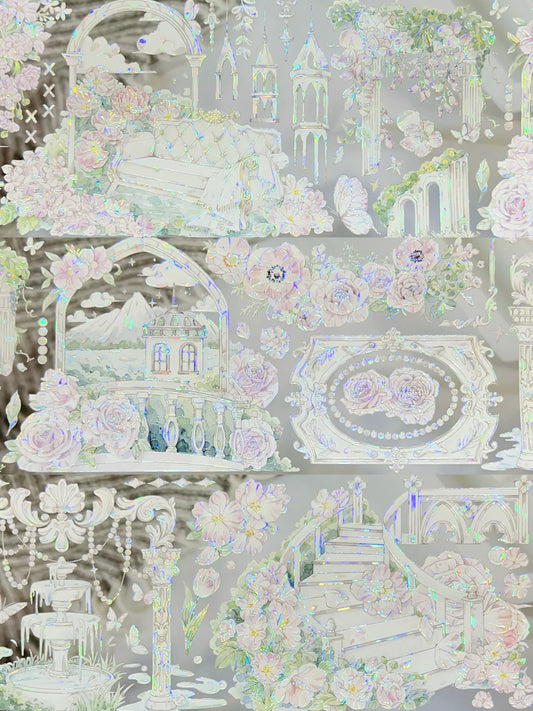 0101-Shine Studio-7.5x100cm Shell Luster PET Tape